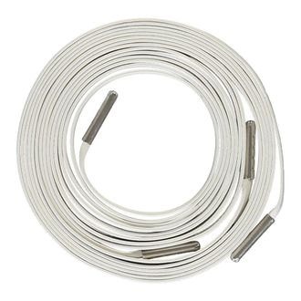 Balmain Accessories, female, White, Size: ONE SIZE Leather Laces