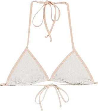 MC2 Saint Barth Badmode, Dames, Grijs, S, Leah String Top