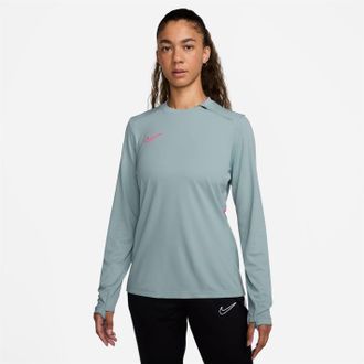 Nike Dri-FIT-trainingsshirt voor dames (Academy-collectie) (Grijs)