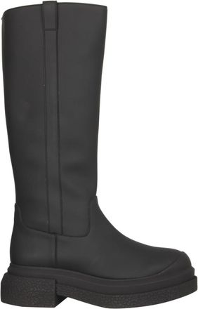 Stuart Weitzman Black Leather Boots