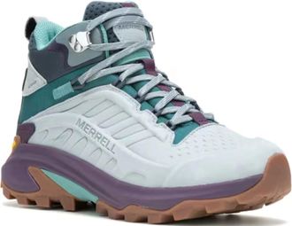 Merrell Merrell Moab Speed 2 J038222 Womens M Blue Waterproof Hiking Boots RHS8956