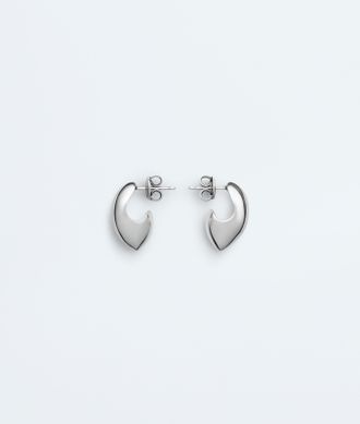 Bottega Veneta Candy Claw Earrings - Silver - Women