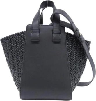 Loewe Pre-owned Shoulder Bag - Dames - Vintage Handtas - Zwart - ONE Size - Leer - Vintage