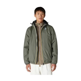 K-Way Fitness, Heren, Groen, S, Leer, Claude Warm Jacket