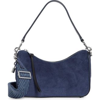 Marc Jacobs Suede Drifter Small Convertible Shoulder Bag in Azure Blue at Nordstrom Rack