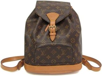 Louis Vuitton Pre-owned Backpacks, female, Brown, Size: ONE SIZE Pre-owned Fabric louis-vuitton-bags