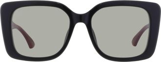 Gucci Grey Square Ladies Sunglasses GG2118SA 001 55