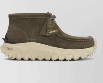 Moncler leather high-top sneakers