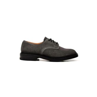 Trickers Daniel Veterschoen - Heren - Veterschoenen - Grijs - 40 1/2 EU - Leer - Schoenen