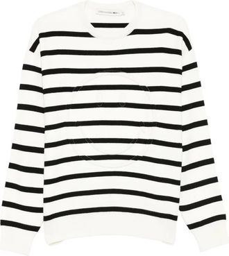 Joshua Sanders Maglione a righe - Toni neutri