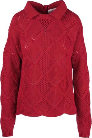 Semicouture Maglieria a girocollo - - Knitwear - Donna - Rosso - S