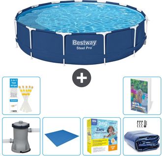 Bestway Piscina Bestway Steel Pro Redonda - 396x84 Cm - 7-piezas S245