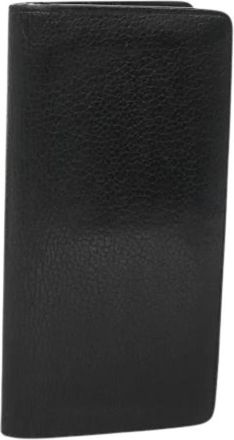 Louis Vuitton Pre-owned Wallets, female, Black, Size: ONE SIZE Pre-owned Vintage Leather Wallet