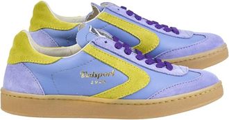 Valsport Schoenen, Dames, Veelkleurig, 40 EU, Su&egrave;de, Lila Geel Leren Su&egrave;de Schoenen