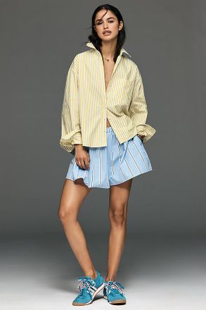 Maeve Shrunken Bennet Buttondown Shirt by Maeve