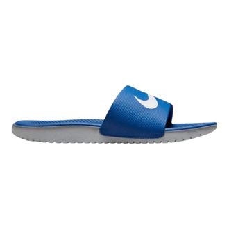 Nike Kawa Slide in Hyper Cobalt / White Youth (GS)