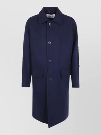 Dries Van Noten single breasted coat