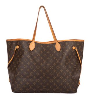 Louis Vuitton Pre-owned Womens Neverfull GM Shoulder Bag - Brown - One Size