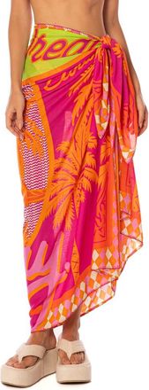 Maaji Aloha Dream Isla Pareo in Open Purple at Nordstrom