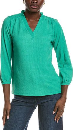 Jones New York 3/4-Sleeve V-Neck Top