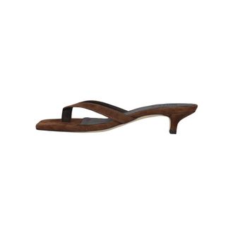 Notre-V Schoenen, Dames, Bruin, 38 EU, Leer, 88801 Sandalen