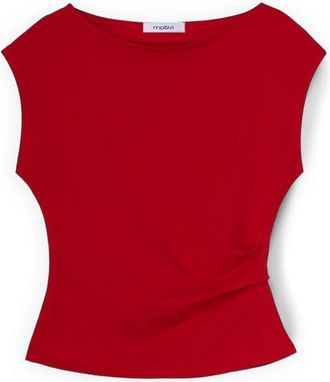 Motivi Mujer, Blusas y Camisas, Rojo, Talla: M