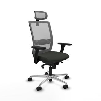 Piqueras y Crespo Silla De Oficina Piqueras Y Crespo Haches Negro Espuma Nylon