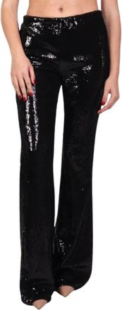 Marella Dames, Broeken, Zwart, Maat: M