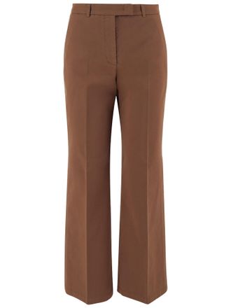 Ql2 Quelledue Straight-Leg Stretch Cotton Pants