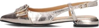 Notre-V Ballerinas - Dames - Ballerinas - Geel - 37 EU - Leer - Schoenen
