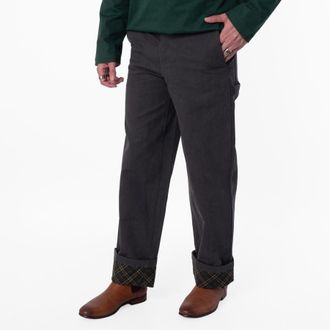 Burberry Cotton Carpenter Cotton Canvas Trousers, Brand Size 54 (Waist Size 37.4)
