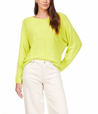Sanctuary Easy Knitwear Top In Chartreuse