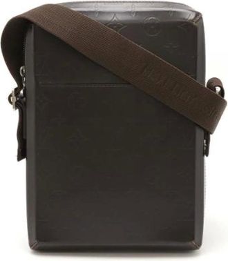 Louis Vuitton Pre-owned Cross Body Bags, female, Brown, Size: ONE SIZE Pre-owned Canvas louis-vuitton-bags