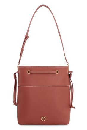 Pinko Leather Bucket Bag