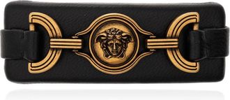 Versace Medusa Hoofclip - Dames - Haaraccessoires - Zwart - ONE Size - Leer - Accessoires