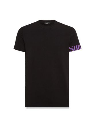 Dsquared2 Black Logo Crew Neck T-Shirt