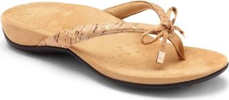 Vionic Womens Bella Sandal In Gold Cork