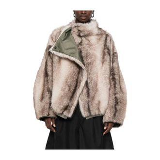 Frankie Shop THE Frankie Shop Coats Green - female - The Frankie Shop - Faux Fur & Shearling Jackets - Green - 2XS - Jackets