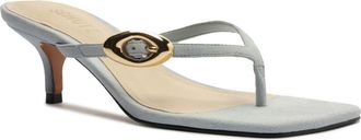 Schutz Miriam Slide Sandal in Light Azure at Nordstrom, Size 10.5