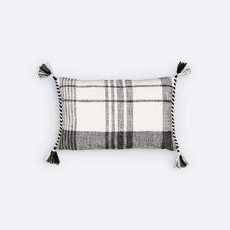 La Redoute Interieurs Rechthoekig kussenhoes in katoen, Parfeti