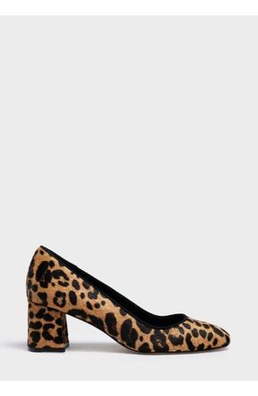 Marion Parke Block Heel Pump 60 Hair Calf in Leopard at Nordstrom, Size 39.5