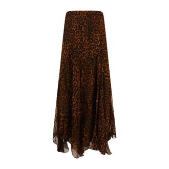 Mes Demoiselles... Dames, Rokken, Bruin, Maat: L Viscose