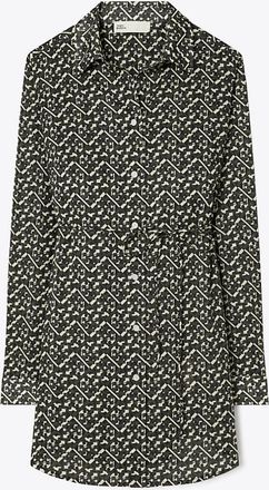 Tory Burch Womens Prismatic T Monogram Brigitte Tunic, size XS