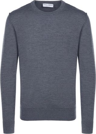 Dolce & Gabbana Classic Pullover - Heren - Truien - Grijs - Maat: XL