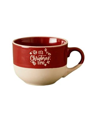 Bella Maison Set Of 2 Chris Red Festive Mugs