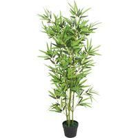 OEM Planta De Bamb&uacute; Artificial Con Maceta De 120 Cm, Verde - Crezuo
