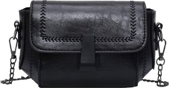 Generic Shoulders Women Mobile Phone Handbag Fashion Purse Bag Retro Bag Cute Shoulder Bag (Black, One Size)