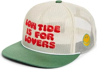 Dark Seas Lovers Baseball Cap in White/green at Nordstrom