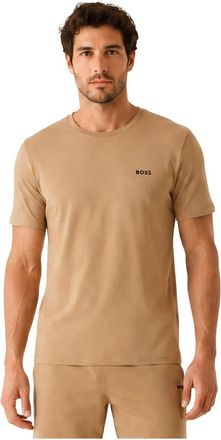 HUGO BOSS Mix&Match T-shirt R - Heren - T-shirts - Bruin - XL - Katoen - Tops