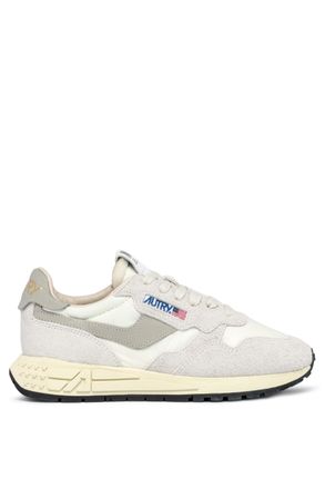 Autry Natural Reelwind Nylon Suede Sneakers